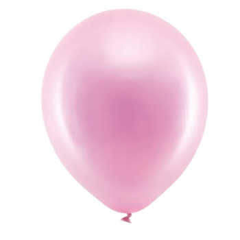Luftballons * Metallic * Rosa * 10 Stück