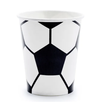 Cups * Football * 6 Pieces