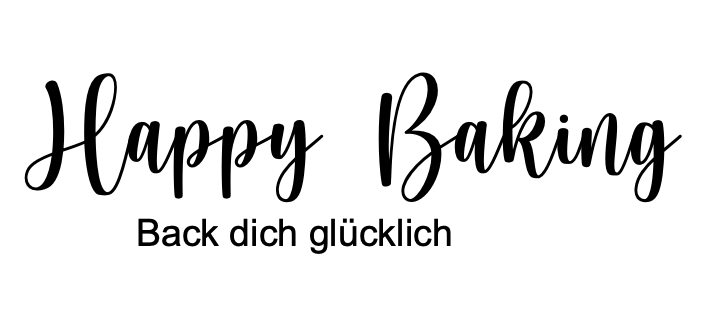 Happy Baking * Backzutaten, Backzubehör & Dekor * Alles für Backfans-Logo