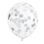 Mobile Preview: Confetti Balloon Silver
