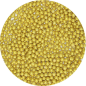 Preview: Baking Ingredients, Baking Supplies and Cake Design * Sugar Pearls Metallic Gold Medium