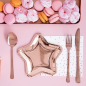 Mobile Preview: Plates Star Rose Gold