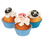 Preview: Backzubehör, Backzutaten und Cake Design * Zuckerdekor * Piraten * Set