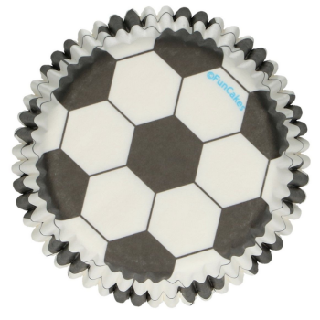 Backförmchen * Cupcakes * 48 Stück * Fussball