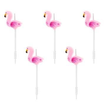 Candles Flamingos