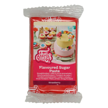Baking Ingredients, Baking Supplies and Cake Design * Flavoured Sugar Paste Strawberry