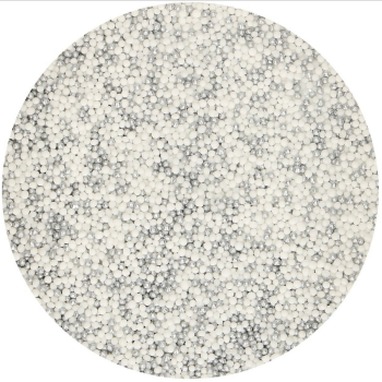 Baking Ingredients, Baking Supplies and Cake Design * Nonpareils Silver White