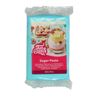 Baking Supplies, Baking Ingredients and Cake Design * Sugar Paste Baby Blue