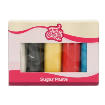 Rollfondant * Multipack Primärfarben * 5 x 100 g