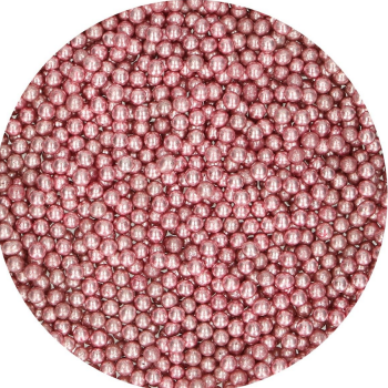 Backzubehör, Backzutaten und Cake Design * Sugar Pearls Metallic Pink Medium