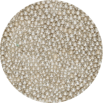 Backzutaten, Backzubehör und Cake Design * Sugar Pearls Metallic Silver Medium