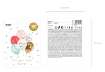 24 Stück Muttertags-Luftballons – Bedruckt Mit 'Best Mom Ever', Für Luft Oder Helium, 30 Cm
