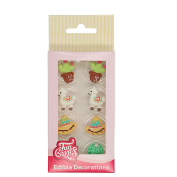 Backzubehör, Backzutaten und Cake Design * Zuckerdekor Alpaka