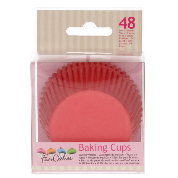 Baking Cups Red