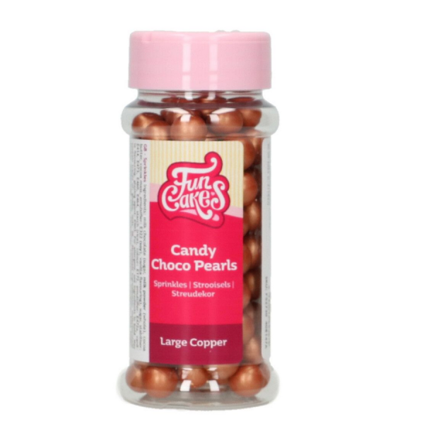 Backzubehör, Backzutaten und Cake Design * Candy Choco Pearls Large FunCakes Candy Choco Pearls Large Cooper