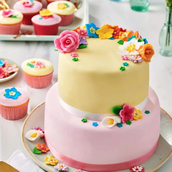 Baking Ingredients, Baking Supplies and Cake Design * Sugar Paste Coral Pink