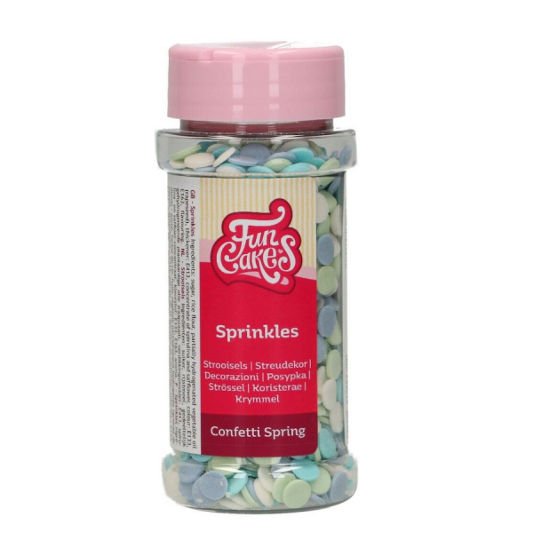 Backzutaten, Backzubehör und Cake Design * Sprinkles Confetti Spring