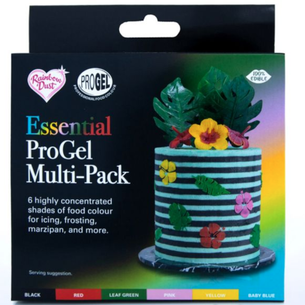 Backzutaten, Backzubehör und Cake Design * Rainbow Dust Progel Essential