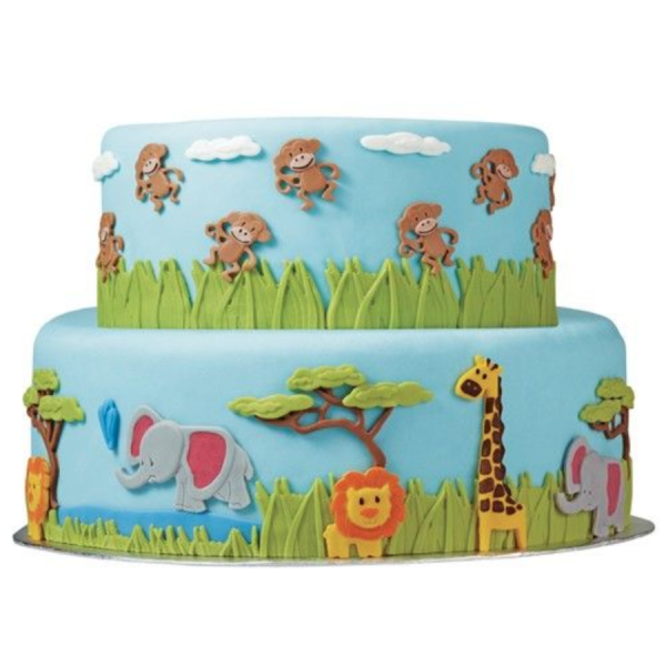 Backzubehör und Cake Design * Silikonform Safari