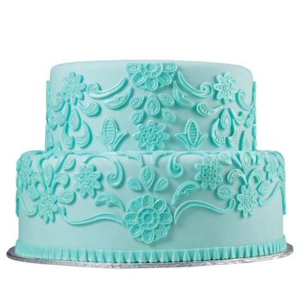 Backzubehör und Cake Design * Silikonform Spitze