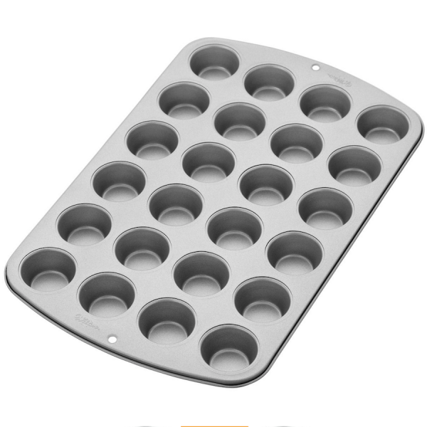 Mini Muffinform für 24 Cupcakes
